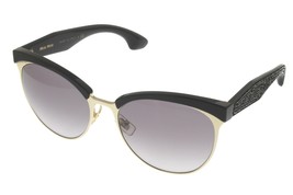 Miu Miu Sunglasses Women Gold Black Round MU 54QS 1AB3E2 - £178.63 GBP