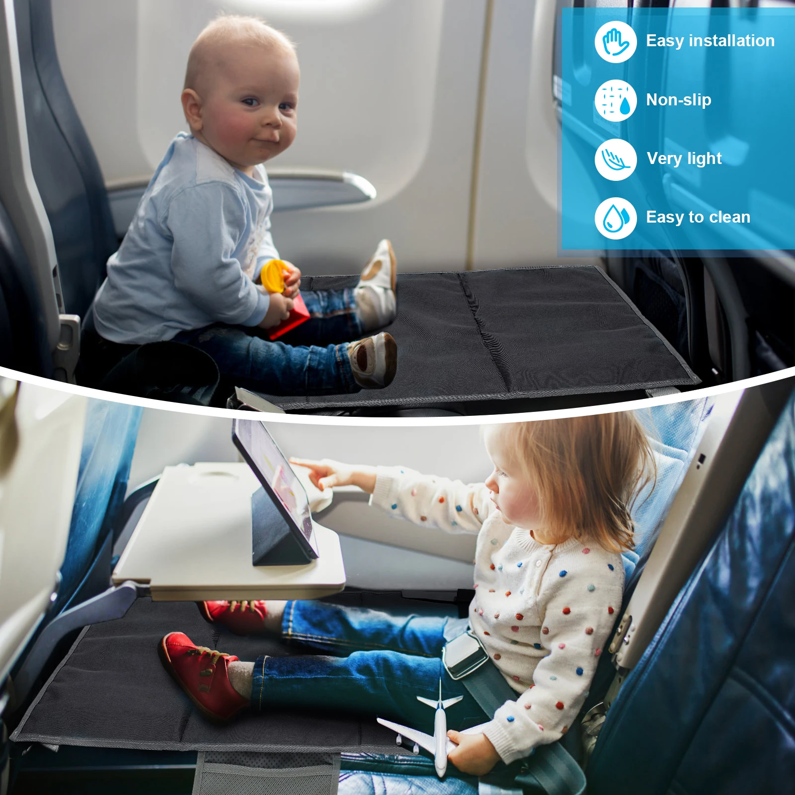 Kids Airplane Seat Extender Portable Foldable Toddler Plane Footrest Hammock For Travel M 1fb78fbd 7efa 4967 B216 F2eb242dfae8.78cd2ae4eba614c7b446c92d1d4dc6e0