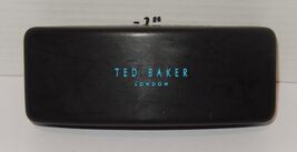 Ted Backer Black Blue Sunglass Eyeglass Case - $14.82