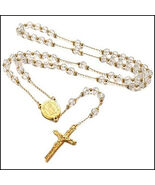 SAINT CHRISTOPHER ROSARY NECKLACE (Free Shipping)  - $29.95