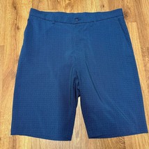 Callaway Mens Blue Patterned Golf Shorts Dry Fit Size 40T Lightweight Opti-Dri - £28.03 GBP