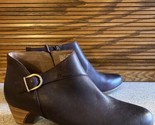 Dansko Women’s Darbie Stacked Wood Heel Boots Chocolate Brown Leather 42... - £63.76 GBP
