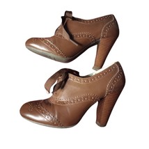 American Eagle Women&#39;s Size 5 Brown Oxford 3 1/2 Inch Heels - £18.32 GBP