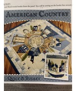 American Country Scrap Quilts &amp;Bucket - $47.59 CAD