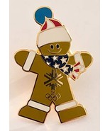 2002 Salt Lake City Winter Olympics Gingerbread Man with Red White &amp; Blu... - £23.47 GBP