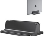 OMOTON Vertical Laptop Desktop Stand Holder with Adjustable Dock Size, A... - £38.59 GBP