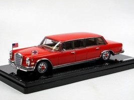 True Scale Miniatures TSM154340 1/43 MERCEDES-BENZ 600 Pullman 1972 Red Baron Hi - £77.23 GBP