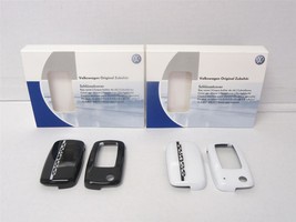 2 Lot OEM VW Mk4 Mk5 Golf Jetta Beetle SQUARE BUTTON Turbo Key Fob Skin - $19.79
