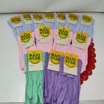 14X  Pairs Gardening Gloves Women/Grls Outdoor Work Garden Small-Med Vtg... - $16.98
