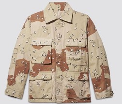 NEW YOUTH CAMO AIRSOFT HUNT HALLOWEEN OIF I 6 CHOCOLATE CHIP JACKET - $19.79