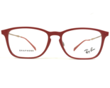 Ray-Ban Eyeglasses Frames RB8953 5758 GRAPHENE Matte Red Gold 56-17-145 - £77.89 GBP