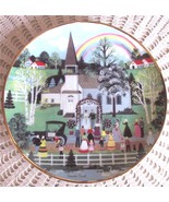 Franklin Mint RAINBOW WEDDING Collectors Plate American Folk Art Wooster... - £7.86 GBP