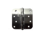 Pella Hinge Corner Entry Door w/ Screws - 4 inch by 4 inch - Stainless S... - $39.95