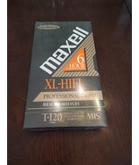 Maxell T-120 XL HIFI Professional Grade VHS Blank Video Tape New Sealed ... - €11,07 EUR