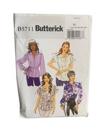 Butterick Misses Top Shirt Sewing Pattern Sz 14-22 B5711 - Uncut - £11.67 GBP
