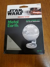Star Wars Death Star Fascinations Metal Earth 3D Model Kit MMS278 New - $182.57 MXN