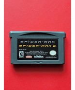 Spider-Man 1 2 Game Boy Advance Marvel Spiderman 2 in 1 Game Pack Games - $23.34