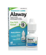 Bausch + Lomb Alaway Eye Itch Relief Drops 60 Day Supply 0.34 oz Exp 2026+ - €10,18 EUR