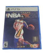 NBA 2K21 PS5 New Sealed SONY PLAYSTATION 5 VIDEO GAME ZION WILLIAMSON COVER - $6.79