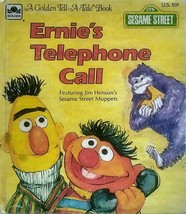 Ernie&#39;s Telephone Call (Sesame Street Golden Tell-A-Tale book) by Ray Sipherd - £1.78 GBP