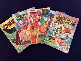 CHANOC mexican comic book from 80&#39;s vintage Novedades 5 dif Aguila size - $32.99