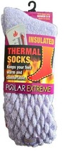 POLAR EXTREME ~ Insulated Thermal Socks ~ Shoe Size Women 5-9 ~ PURPLE &amp;... - £13.96 GBP