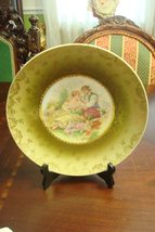 Compatible with Antique Victoria Carlsbad Austria Bowl Hand Painted Garden Court - £43.10 GBP