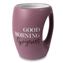 Pavilion Gift Company Good Morning Gorgeous 16 oz Mug, 1 Count (Pack of 1), Purp - £20.49 GBP