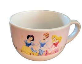 Disney Princess Coffee Soup Mug Belle Cinderella Sleeping Beauty By Gibson - $11.88