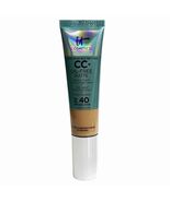IT Cosmetics CC+ Oil-Free Matte Foundation TAN Broad Spectrum SPF 40 NIB... - $361.21 MXN