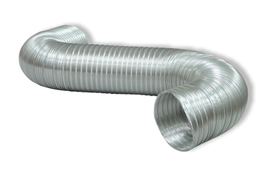 Semi-Rigid Flexible Aluminum Duct Non-Crimped 7&quot; Dia. x 8 Foot A078/5&quot; - £47.47 GBP