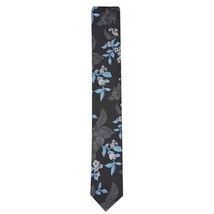 Bar III Mens Carter Skinny Floral Tie - £12.64 GBP