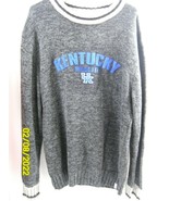 Men&#39;s Bruzer Sweater University Of Kentucky Wildcats Gray Size XL/TG - £10.00 GBP
