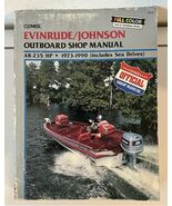 Clymer Evinrude Johnson Outboard Shop Manual 48-235 HP 1973-1990 Boat B736 - $27.59 CAD