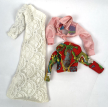 Vintage Mego Cher Montgomery Ward Exclusive 12&quot; Doll Clothes Lace Dress ... - $39.00