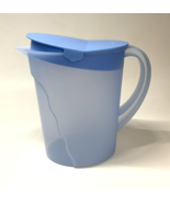 Tupperware One Gallon Impressions Pitcher, Light Blue 4433, Rocker Top. - $18.89