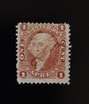 1862-71 1c U.S.A. Internal Revenue, Washington, First Issue, Express, Re... - $1.48