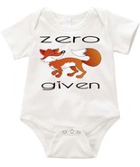 Zero Fox given Baby Romper Bodysuit - Personalized Romper - £12.95 GBP