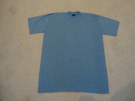 Big Tall Blue BLANK Made in the USA SAFA T shirt 6XL - $16.61