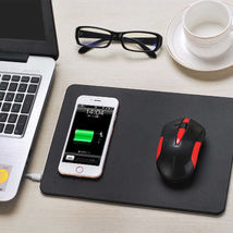 Color: BLACK - Superpower Pad 2 In 1 iPhone Wireless Charger, And Mouse Pad - $73.44