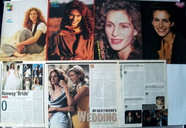 JULIA ROBERTS ~ (16) Color and B&amp;W Articles, PIN-UPS from 1991-2001 ~ Clippings - £8.77 GBP