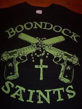 The Boondock Saints Veritas Aequitas Guns T-Shirt Mens Small New - £15.73 GBP