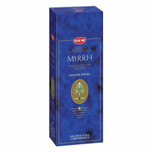 Hem Myrrh Incense Sticks Natural Rolled Fragrances Masala Agarbatti 120 ... - £14.65 GBP