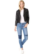 Derek Lam 10 Crosby Mid Rise Devi Authentic Skinny Jeans Sz 28 Patchwork... - €62,78 EUR