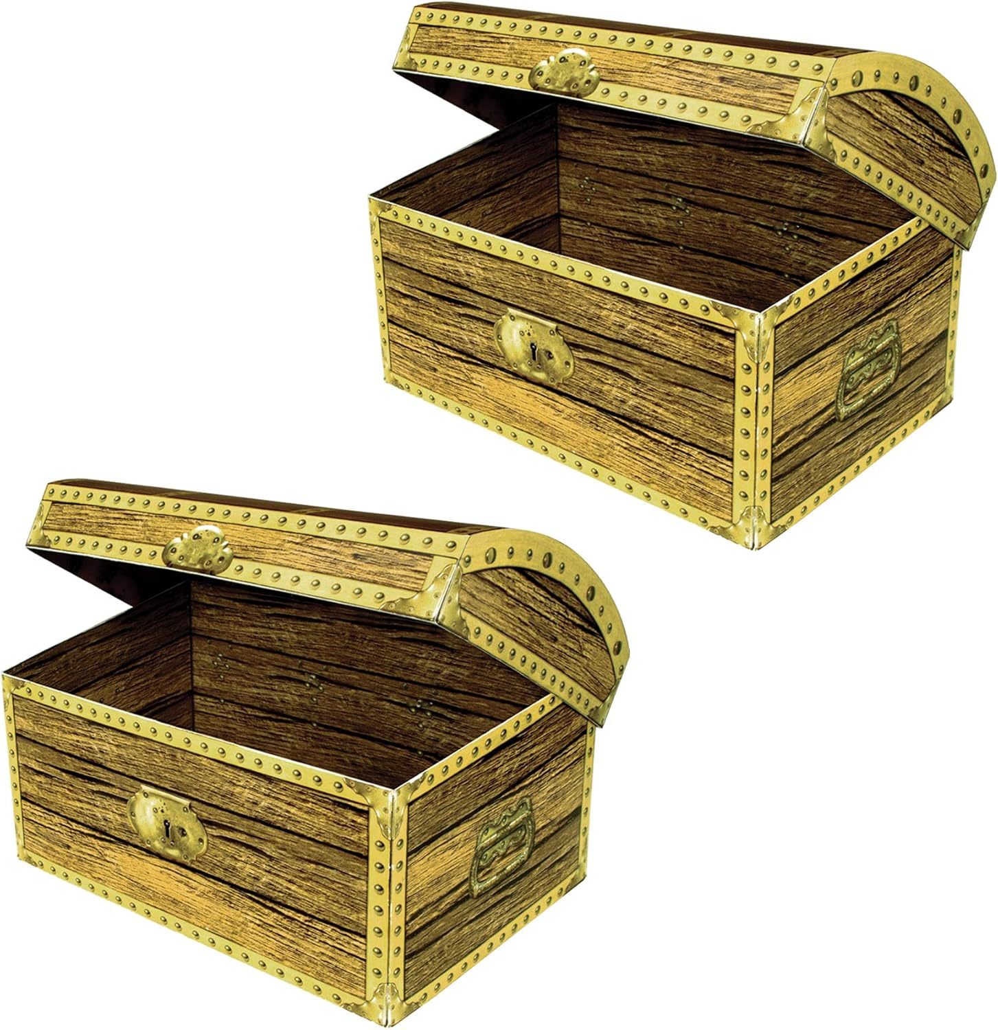 Beistle Treasure Chest Box, 2/Pack (50356) - $32.99