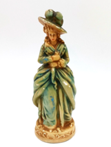 Antique Chalk wear Figure  Victorian Lady - $8.95