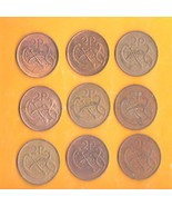 9 Coins 2P Irish Penny Pennies Eire 1980 1982 1988-
show original title
... - £14.86 GBP