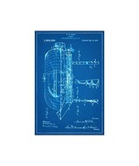 1913 Patent Vintage Air Ship Diagram - Blueprint Style - Design 008 - 12... - $456.18 MXN