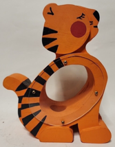 Tiger Wooden Piggy Bank - $34.64