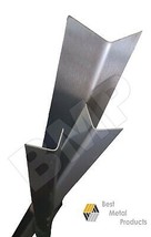 (2) Stainless Steel Corner Guard  3/4&quot;x3/4&quot;x48&quot; 20ga 304 112 - £15.07 GBP